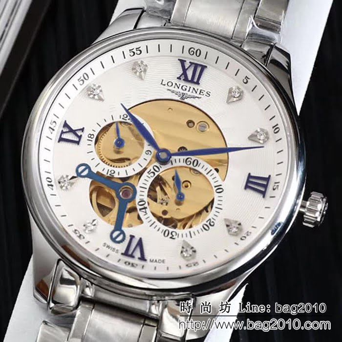LONGINES浪琴 8215全自動機械 男士腕表 WSS2326